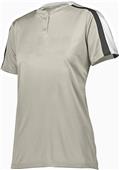 Womens 2-Button, 2-Color, Wicking Softball Jerseys