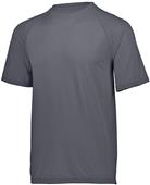 Adult Youth Wicking Poly/Spandex Short SleeveT Shirt (22 - Colors) CARBON Primary