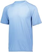 Adult Youth Wicking Poly/Spandex Short SleeveT Shirt (22 - Colors) UNIVERSITY BLUE Primary