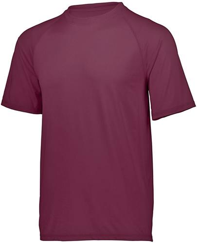 Adult Youth Wicking T Shirt (22 - Colors) MAROON Primary