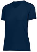 Womens Girls Wicking Softball/Sports V-Neck Shirt 