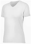 Womens Girls Wicking Softball/Sports V-Neck Shirt 