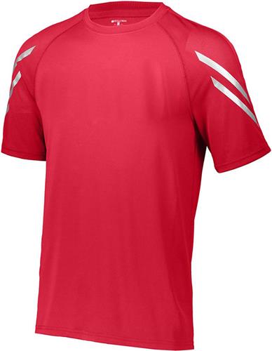 Adult Youth Short Sleeve Soccer/ Baseball Sport Shirt Jersey SCARLET Primary
