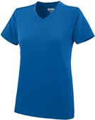 Womens Wicking, V-Neck, T Shirt (WS - Royal) ROYAL Primary