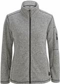 Edwards Womens Knit Fleece Sweater Jacket 6460