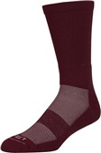 Adult (AS -Maroon) Performance Crew Socks (Pair)