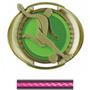GOLD MEDAL/VICTORY PINK NECK RIBBON