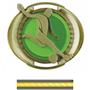 GOLD MEDAL/VICTORY YELLOW NECK RIBBON