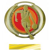 Hasty Awards 3" Halo Basketball Medals Hasty Awards 3" Halo Basketball Medals