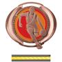 BRONZE MEDAL/VICTORY YELLOW NECK RIBBON