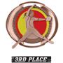 BRONZE MEDAL/ULTIMATE 3RD PLACE NECK RIBBON