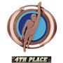 BRONZE MEDAL/ULTIMATE 4TH PLACE NECK RIBBON