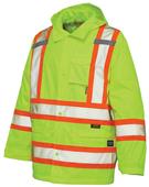 Work King 300D Safety Rain Jacket