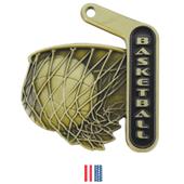 Hasty Awards 2.25" Prime Basketball Medals Hasty Awards 2.25" Prime Basketball Medals