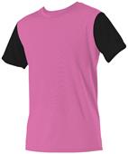 Alleson Striker Soccer Jersey PINK/BLACK Primary