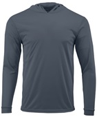Paragon Unisex Bahama UPF50+ Sun Protection Pullover Hoodie 220 GRAPHITE Primary