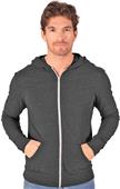 Blue Generation Adult Triblend Zip Front Hoodie