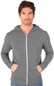 Blue Generation Adult Triblend Zip Front Hoodie