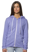 Royal Apparel Unisex Fashion Fleece Zip Hoodie 3150 PERIWINKLE Primary