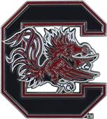 Fan Mat NCAA South Carolina Colored Vehicle Emblem