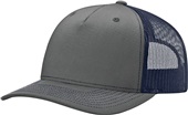 Richardson 112FP Five Panel Trucker OMBRE BLUE/DARK NAVY Primary