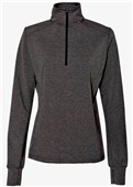 J America Ladies Omega Stretch 1/4 Zip Jacket