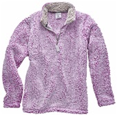 J America Ladies Epic Sherpa 1/4 Zip Jacket 8451