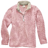 J America Ladies Epic Sherpa 1/4 Zip Jacket 8451