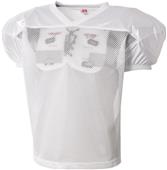 A4 (YS/YM) "PURPLE" Porthole Drills Practice Football Jersey - CO