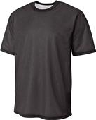 A4 Adult Youth Match Reversible Soccer Jersey Outside: BLACK, Inside: WHITE Primary