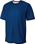 A4 Adult Youth Match Reversible Soccer Jersey Outside: NAVY, Inside: WHITE Primary