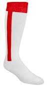 2- in-1 Stirrup Baseball Kneehigh/OTC Socks (FOOTED) - (1-Pair)