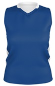 Alleson Womens Reversible Basketball Jersey 589RSPW Outside: ROYAL/WHITE, Inside: WHITE/ROYAL Primary