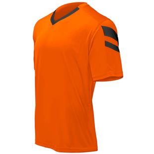 Soccer kit - Black/Orange Custom Soccer Kits/Jerseys - Vesuvius Sport
