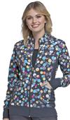 Cherokee Flexibles Womens Zip Front Jacket Cherokee Flexibles Womens Zip Front Jacket