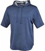 Pennant Adult Youth Short Sleeve Warmup Hoodie NAVY Primary