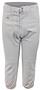 Youth Snap Football Pants w/thigh & knee pad pockets/(Grey or White ...