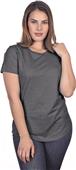 Cotton Heritage Ladies Slubby Scallop Bottom Tee Cotton Heritage Ladies Slubby Scallop Bottom Tee