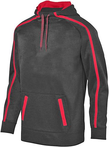 Augusta Adult Tonal Heather Hoodie (Purple,Black,Graphite,Purple