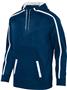 Augusta Adult Tonal Heather Hoodie (Purple,Black,Graphite,Purple,Silver,Navy Royal) NAVY/WHITE Primary
