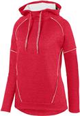 Augusta Ladies Zoe Tonal Heather Hoodie 5556 Augusta Ladies Zoe Tonal Heather Hoodie 5556