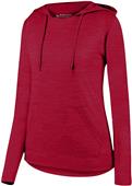 Augusta Ladies Shadow Tonal Heather Hoodie 2907 Augusta Ladies Shadow Tonal Heather Hoodie 2907