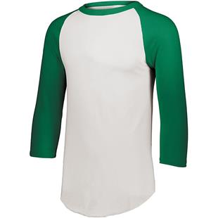 Youth & Adult Kelly Green Button Front Baseball Jersey