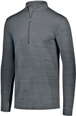 Adult Striated 1/2 Zip Pullover (Black,Graphite,Navy,Royal,Red)