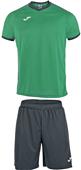 Joma Academy T-Shirt & Shorts Strip Soccer Set Joma Academy T-Shirt & Shorts Strip Soccer Set