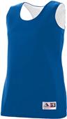 Augusta Ladies Reversible Wicking Tank Outside: ROYAL/WHITE, Inside: WHITE/ROYAL Primary