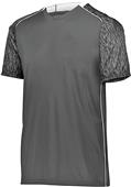 High Five Adult Youth Hawthorn Soccer Jersey BLACK/BLACK PRINT/WHITE Primary