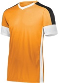 High Five Adult Youth Wembley Soccer Jersey POWER ORANGE/WHITE/BLACK Primary