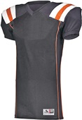 Augusta Adult Youth TForm Football Jersey BLACK/ORANGE/WHITE Primary