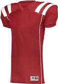 Augusta Adult Youth TForm Football Jersey RED/WHITE Primary